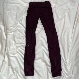 LuluLemon Fast as Fleece Leggings